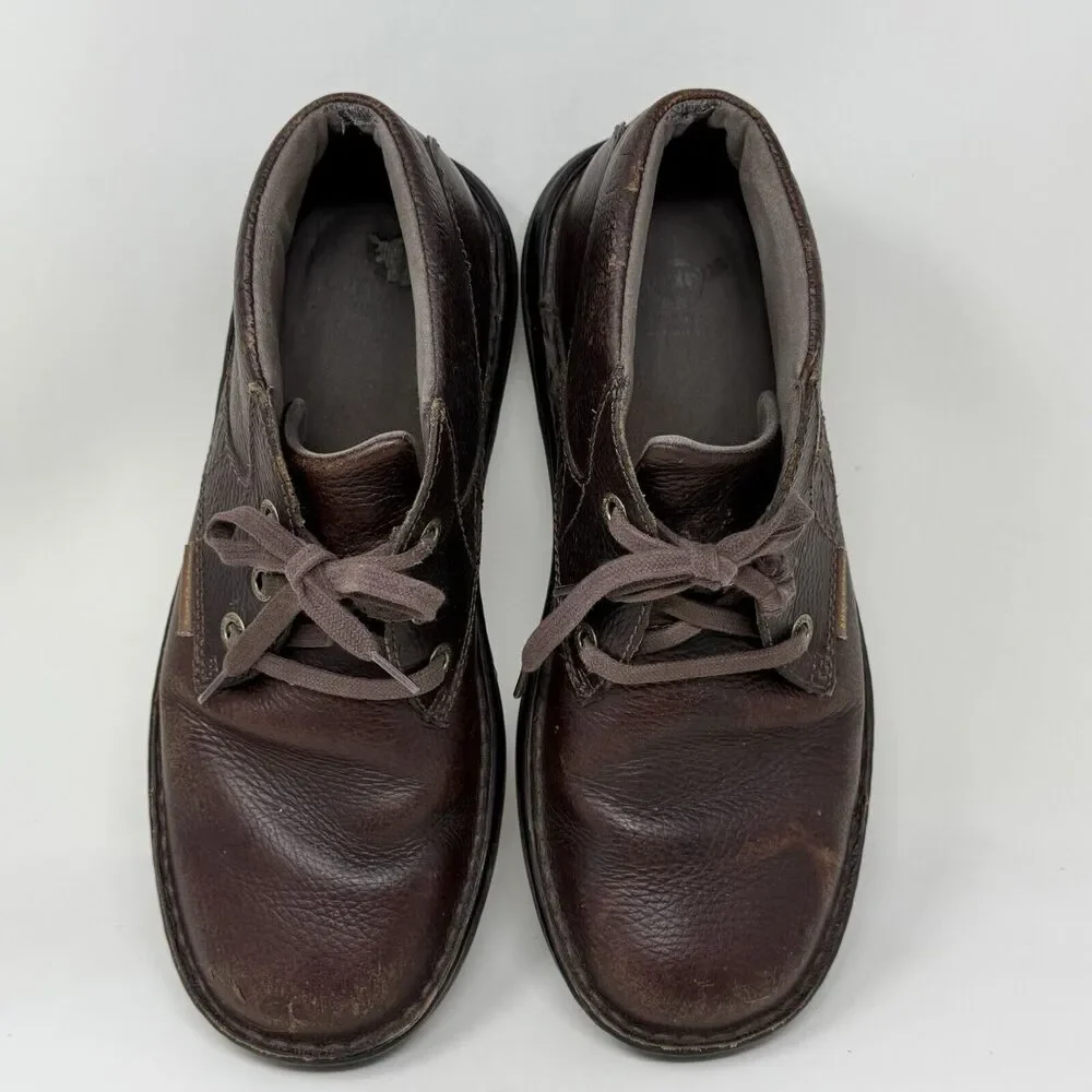 Dr Martens Brighton Chukka Boots Mens 10 Brown Leather Ankle Preppy Gorpcore Doc